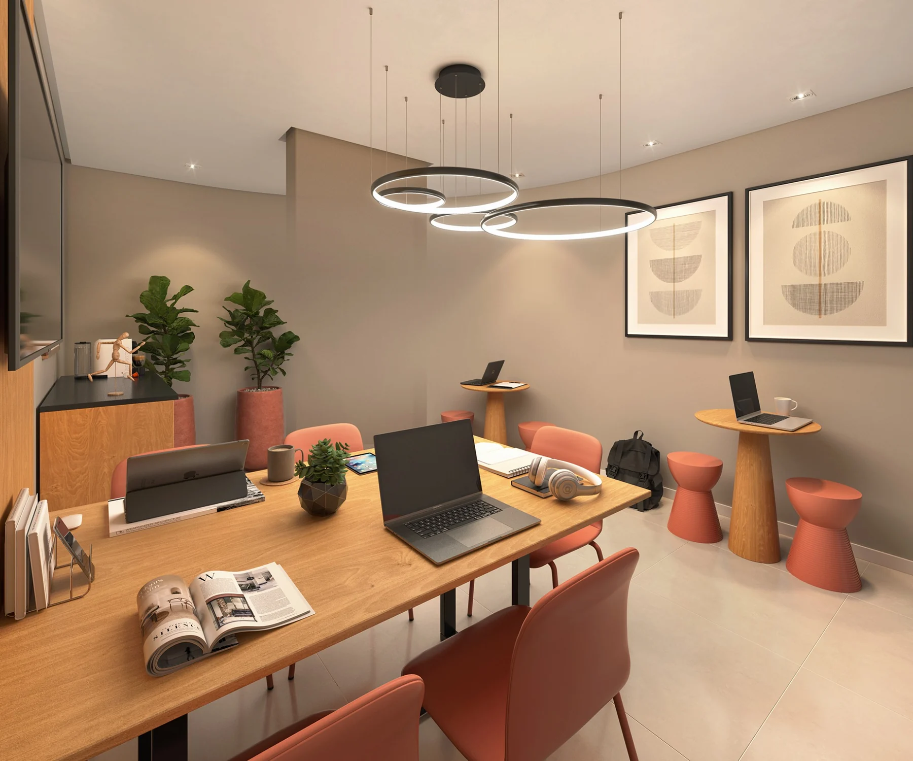 Coworking do condomínio