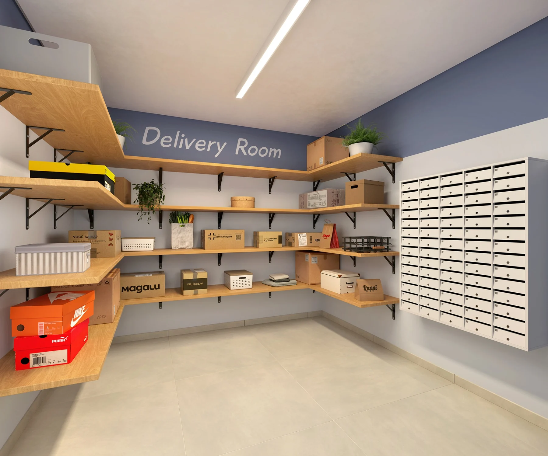 Espaço Delivery do condomínio