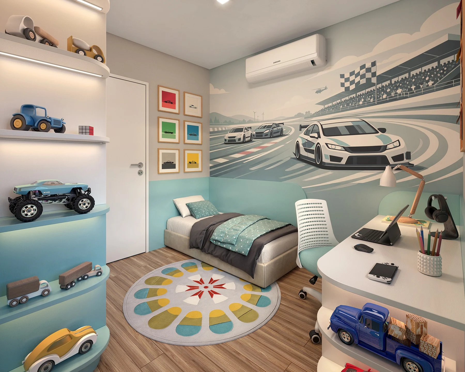 Dormitório infantil decorado